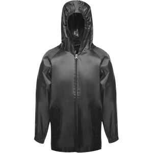 Regatta Ragazzi & Ragazze Pro Stormbreak Giacca Impermeabile Nera 7-8 anni - Petto 25-26.5" (63-67cm) - Giacca Regatta Ragazzi & Ragazze Pro Stormbreak Giacca Impermeabile Nera 7-8 anni - Petto 25-26.5" (63-67cm) - Giacca