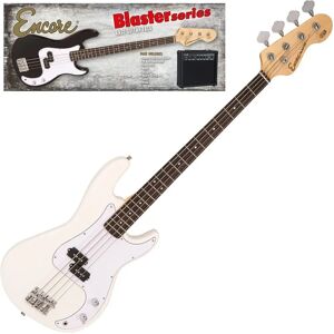 Encore E40 Vintage White Bajo - Guitarra de Bajo Encore E40 Vintage White Bajo - Guitarra de Bajo