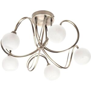 BHS Lighting Soni 5 Light Flush Ceiling Fitting - Ceiling Light BHS Lighting Soni 5 Light Flush Ceiling Fitting - Ceiling Light