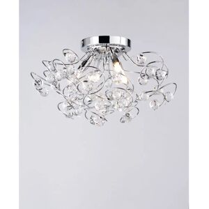 BHS Lila 3-Light Flush Ceiling Fitting - Ceiling Light BHS Lila 3-Light Flush Ceiling Fitting - Ceiling Light