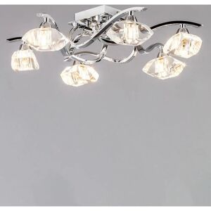 BHS Lighting BHS Bella 6 Light Flush Ceiling Fitting - Ceiling Light BHS Lighting BHS Bella 6 Light Flush Ceiling Fitting - Ceiling Light