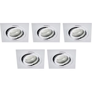 Litecraft - Recessed Downlight Tiltable Square Spotlight - Downlight Litecraft - Recessed Downlight Tiltable Square Spotlight - Downlight