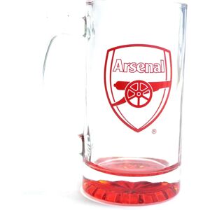 Arsenal FC Red Glass Tankard Arsenal FC Red Glass Tankard