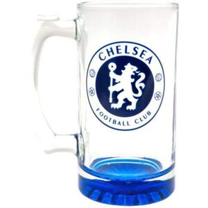 Chelsea FC Glass Tankard - Official Licensed Football Supporter Mug Chelsea FC Glass Tankard - Official Licensed Football Supporter Mug