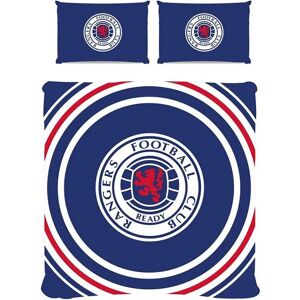 Rangers FC Pulse Double Duvet Set - Duvet set with crest Rangers FC Pulse Double Duvet Set - Duvet set with crest