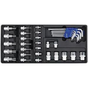 Sealey TBT08 Tool Tray - 35pc Set with TRX-Star* Keys & Sockets Sealey TBT08 Tool Tray - 35pc Set with TRX-Star* Keys & Sockets