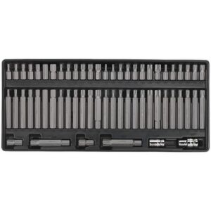 Sealey TBT11 Tool Tray - 60pc Bit Set for Spline, Hex, Ribe, TRX-Star Sealey TBT11 Tool Tray - 60pc Bit Set for Spline, Hex, Ribe, TRX-Star