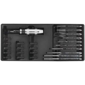 Sealey TBT18 Tool Tray with Punch & Impact Driver Set - Tool Type Sealey TBT18 Tool Tray with Punch & Impact Driver Set - Tool Type