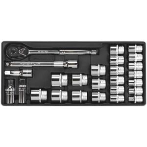 Sealey TBT21 Tool Tray with Socket Set 26pc - Tools for Professional Techs Sealey TBT21 Tool Tray with Socket Set 26pc - Tools for Professional Techs