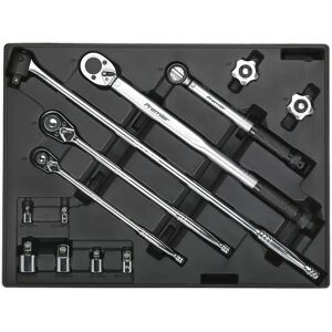 Sealey TBT32 Tool Tray with Ratchet, Torque Wrench, Breaker Bar & Socket Adaptor Set 13pc Sealey TBT32 Tool Tray with Ratchet, Torque Wrench, Breaker Bar & Socket Adaptor Set 13pc
