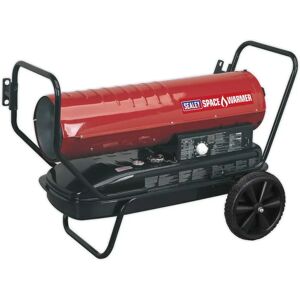 Sealey AB1008 Space Warmer Heater - 100,000 Btu/hr, Thermostat, Wheels Sealey AB1008 Space Warmer Heater - 100,000 Btu/hr, Thermostat, Wheels