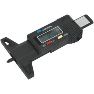 Sealey VS0564 Digital Tyre Tread Depth Gauge - Tyre Depth Gauge - Sealey Sealey VS0564 Digital Tyre Tread Depth Gauge - Tyre Depth Gauge - Sealey