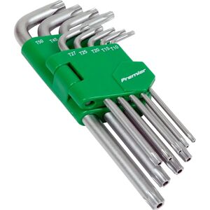 Sealey AK7162 9-Piece Long TRX-Star Key Set - Key Set Sealey AK7162 9-Piece Long TRX-Star Key Set - Key Set