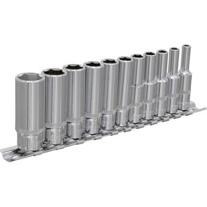 Sealey AK2671 Socket Set 11pc - Deep Walldrive 1/4" Imperial Sealey AK2671 Socket Set 11pc - Deep Walldrive 1/4" Imperial