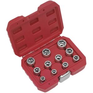 Sealey AK7281 11-piece Bolt Extractor Socket Set - Metric Sealey AK7281 11-piece Bolt Extractor Socket Set - Metric