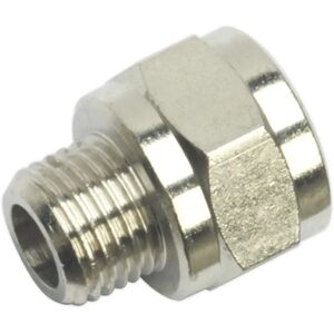Sealey SA1/1438F Adapter - 1/4" to 3/8" BSP Female Fitting Sealey SA1/1438F Adapter - 1/4" to 3/8" BSP Female Fitting
