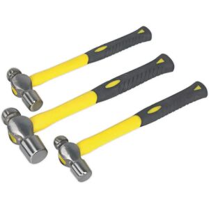 Sealey AK2031 Hammer Set - Fibreglass, 3 Sizes - Hand Tools Sealey AK2031 Hammer Set - Fibreglass, 3 Sizes - Hand Tools