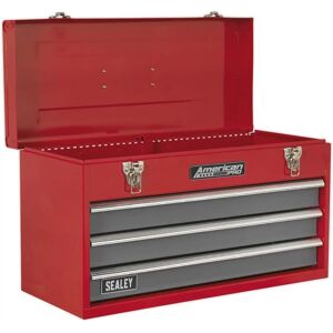 Sealey Tool Chest AP9243BB - 3 Drawer Portable with Ball Bearing Slides Sealey Tool Chest AP9243BB - 3 Drawer Portable with Ball Bearing Slides