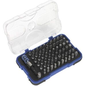 Sealey AK2108 Power Tool/Security Bit Set - 62pc Sealey AK2108 Power Tool/Security Bit Set - 62pc