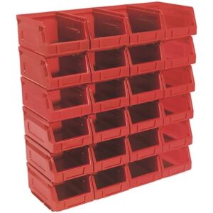 Sealey TPS224R Red Storage Bin - 105x165x85mm Sealey TPS224R Red Storage Bin - 105x165x85mm
