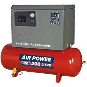 Sealey Sac2203Bln Compressor 200Ltr Belt Drive 3Hp Low Noise Sealey Sac2203Bln Compressor 200Ltr Belt Drive 3Hp Low Noise