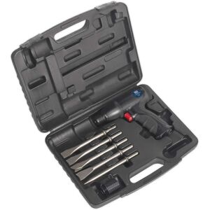 Sealey SA613 Air Hammer Kit - Medium Stroke, Lightweight, Low Vibration - Air Hammer Kit Sealey SA613 Air Hammer Kit - Medium Stroke, Lightweight, Low Vibration - Air Hammer Kit