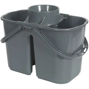 Sealey BM07 Mop Bucket - 15L - 2 Compartments Sealey BM07 Mop Bucket - 15L - 2 Compartments