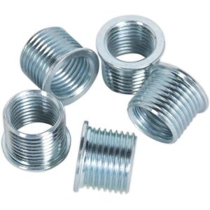 Sealey VS311.04 M12 x 1.25mm Thread Inserts - Pack of 5 Sealey VS311.04 M12 x 1.25mm Thread Inserts - Pack of 5