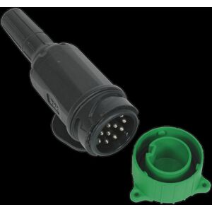 Sealey TB53 Towing Plug 13-Pin Euro Plastic 12V Sealey TB53 Towing Plug 13-Pin Euro Plastic 12V