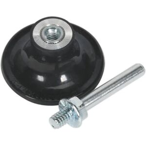 Sealey PTCQCBP50 Quick Change Backing Pad - Ø50mm, 1/4"UNC, for Mini Air Sanders Sealey PTCQCBP50 Quick Change Backing Pad - Ø50mm, 1/4"UNC, for Mini Air Sanders