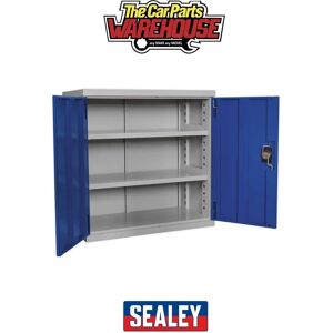 Sealey APICCOMBOH2 Industrial Cabinet - 3 Shelf - 900mm Sealey APICCOMBOH2 Industrial Cabinet - 3 Shelf - 900mm