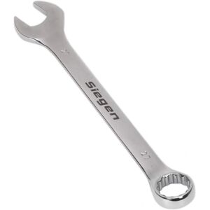 Siegen S01027 Nickel Chrome Plated Combination Spanner 27mm - Combination Spanner Siegen S01027 Nickel Chrome Plated Combination Spanner 27mm - Combination Spanner