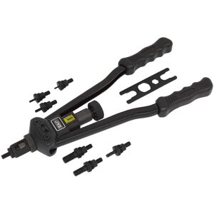 Sealey AK3985 Long-Arm Threaded Nut Riveter - Riveter for Aluminium, Steel, Stainless Steel Sealey AK3985 Long-Arm Threaded Nut Riveter - Riveter for Aluminium, Steel, Stainless Steel