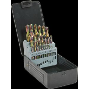 Siegen Tools S0938 HSS Drill Bit Set 25pc Edge Ground - Metric DIN 338 Siegen Tools S0938 HSS Drill Bit Set 25pc Edge Ground - Metric DIN 338
