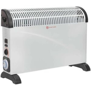 Sealey Compact 2000W Convector Heater with Turbo and Timer Sealey Compact 2000W Convector Heater with Turbo and Timer