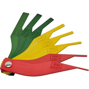 Sealey VS059 Brake Pad Thickness Gauge - 8pc Sealey VS059 Brake Pad Thickness Gauge - 8pc