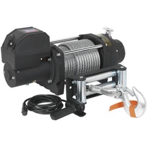 Sealey Recovery Winch 8180kg - Heavy-Duty Industrial 12V Sealey Recovery Winch 8180kg - Heavy-Duty Industrial 12V