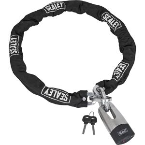 Sealey CLA109DL Motorcycle Chain & Disc Lock - Heavy-duty, 10.5mm, 900mm, ART 4* Sealey CLA109DL Motorcycle Chain & Disc Lock - Heavy-duty, 10.5mm, 900mm, ART 4*