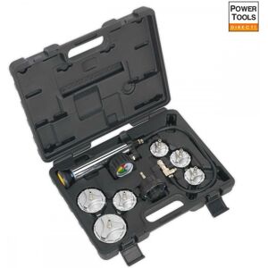 Sealey CV0011 Compact Cooling Pressure Test Kit - Commercial & HGV Sealey CV0011 Compact Cooling Pressure Test Kit - Commercial & HGV