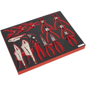 Sealey TBTP05 Tool Tray with Pliers Set - Tool Type Sealey TBTP05 Tool Tray with Pliers Set - Tool Type