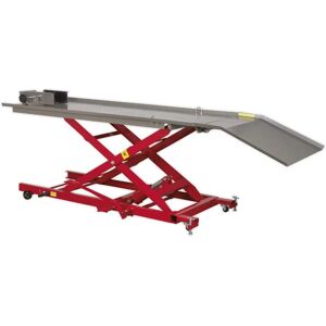 Sealey MC454 Hydraulic Motorcycle Lift - 450kg Capacity Sealey MC454 Hydraulic Motorcycle Lift - 450kg Capacity