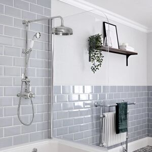 Système de Douche Rétro Elizabeth de Hudson Reed - Laiton & Céramique - Publicité Système de Douche Rétro Elizabeth de Hudson Reed - Laiton & Céramique - Publicité