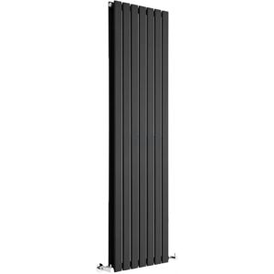 Radiatore Delta di Hudson Reed - Nero - 1600x490mm - 1543W Radiatore Delta di Hudson Reed - Nero - 1600x490mm - 1543W