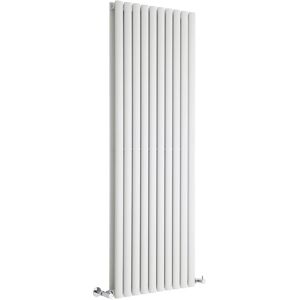 Radiatore verticale Hudson Reed Revive - Bianco - 1600 x 590 - Doppio pannello - Salvaspazio - Riscaldamento centrale Radiatore verticale Hudson Reed Revive - Bianco - 1600 x 590 - Doppio pannello - Salvaspazio - Riscaldamento centrale