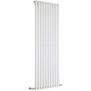 Radiatore verticale Revive di Hudson Reed - Bianco - 1600x590mm - 1402W Radiatore verticale Revive di Hudson Reed - Bianco - 1600x590mm - 1402W