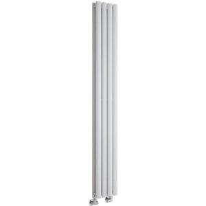 Radiatore verticale Hudson Reed Revive - Bianco - 819W - 1600x236mm Radiatore verticale Hudson Reed Revive - Bianco - 819W - 1600x236mm