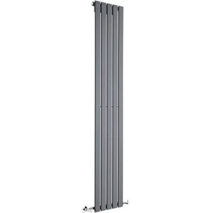 Hudson Reed - Radiatore Verticale Moderno - Finitura Antracite - 1780x350mm - 822W Hudson Reed - Radiatore Verticale Moderno - Finitura Antracite - 1780x350mm - 822W