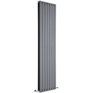 Radiatore Verticale Delta di Hudson Reed - 1780x490mm - 1732W - Antracite Radiatore Verticale Delta di Hudson Reed - 1780x490mm - 1732W - Antracite