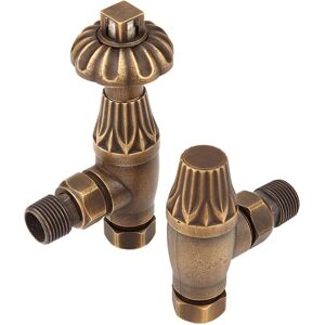 Hudson Reed - Antique Style Thermostatic Radiator Valves - 15mm Copper Hudson Reed - Antique Style Thermostatic Radiator Valves - 15mm Copper