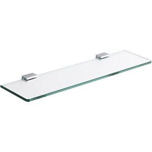 HUDSON REED Wall Mounted Glass Shelf - 120x500mm - Modern Bathroom Storage HUDSON REED Wall Mounted Glass Shelf - 120x500mm - Modern Bathroom Storage
